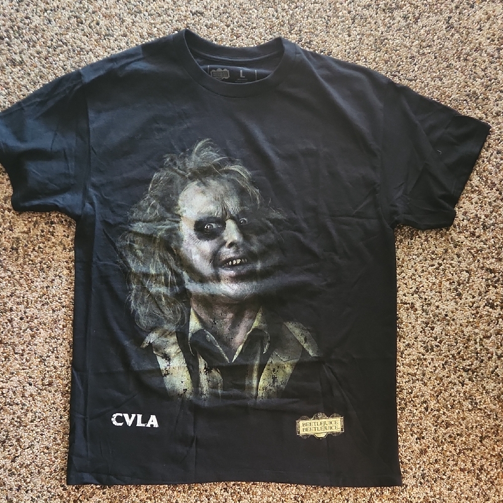 Beetlejuice Tshirt‎ Collab With CVLA, Size Large
